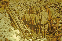 Thiaumont, poste de Secours.