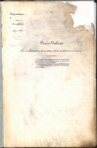 Rochetaillée, 1827.