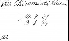 CHIRAMONTI Sélessian