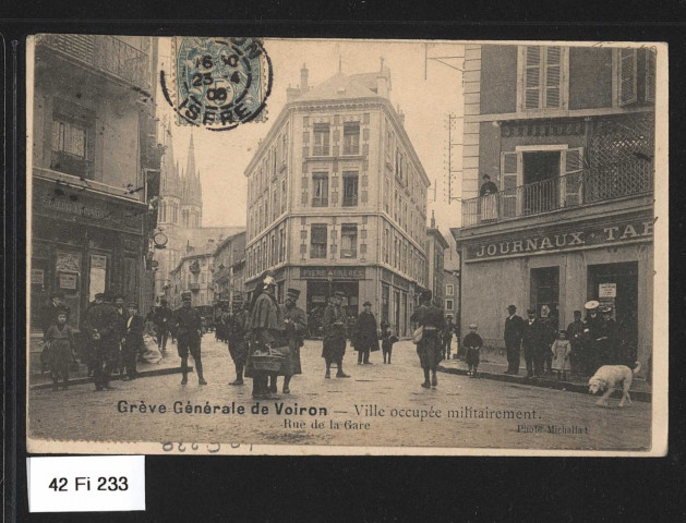 Rue de la Gare.