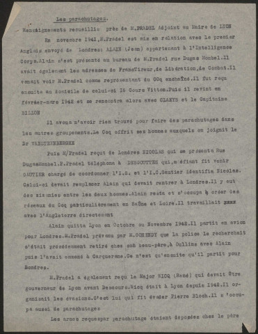 PRADEL Louis, ancien maire de Lyon.