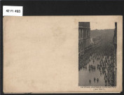 Troupes américaines traversant Paris (juin 1917).