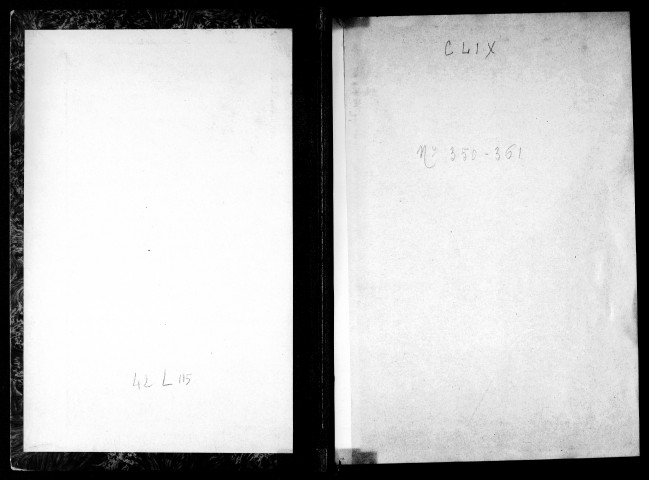 Dossiers n° 350-361.