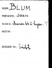 BLUM Joseph