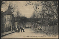 Sainte-Colombe-les-Vienne. Avenue de la gare.