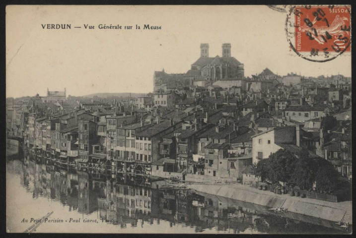 Vue générale sur la Meuse.