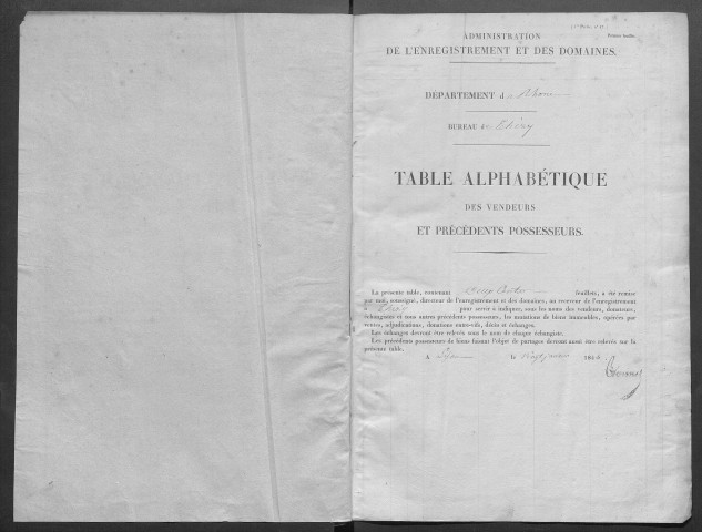Avril 1845-décembre 1848 (volume 13). Renvoie à 3Q49/601.