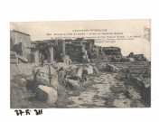 Ruines du temple de Mercure au sommet du Puy-de-Dôme.