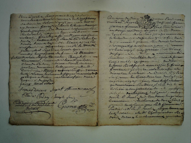 Janvier-juin 1738