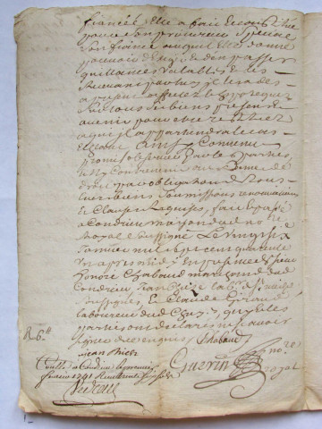 Janvier-juin 1741