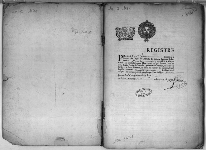 19 août 1717-12 décembre 1719.