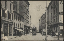 Lyon. Grande Rue de la Croix-Rousse.
