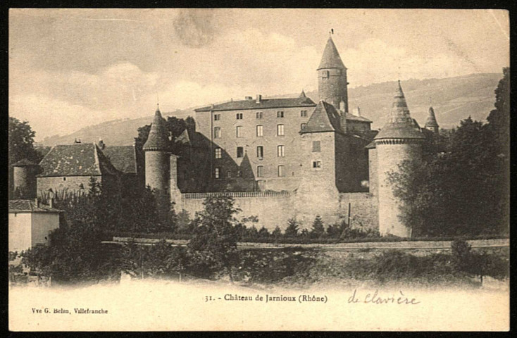 Jarnioux. Château de Jarnioux.