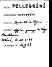 PELLEGRINI Augustin
