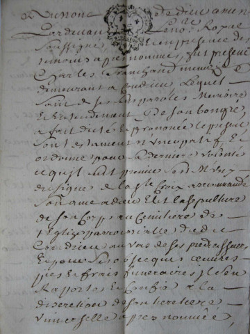 Juillet-décembre 1745