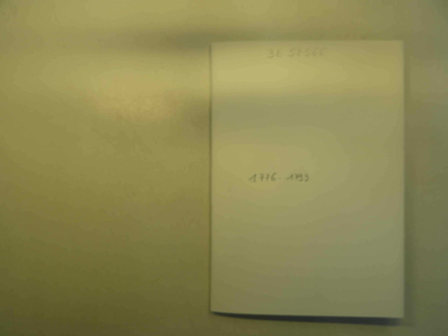 Juillet 1776-juillet 1793