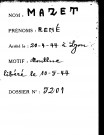 MAZET René