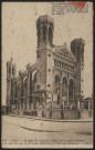 Lyon. Basilique de Fourvière, édifiée par la piété lyonnaise à la suite du vœu du 8 octobre 1870 lors de l'invasion allemande.