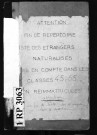 Subdivision de Lyon : 1ere fraction (janvier-mai 1915 A-Z) 2e fraction (juillet-décembre A-Z)