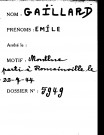 GAILLARD Emile