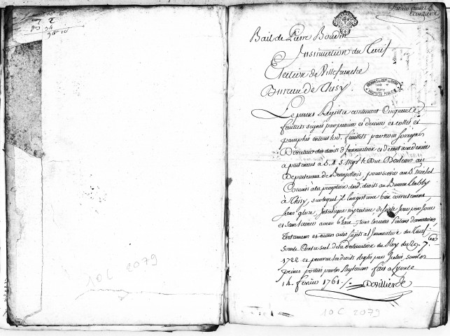 23 août 1761-3 avril 1771.