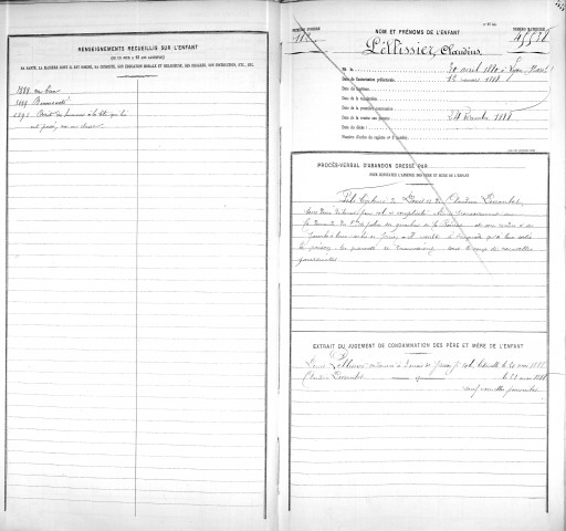 CLUZEL, Jeanne, Eugénie.