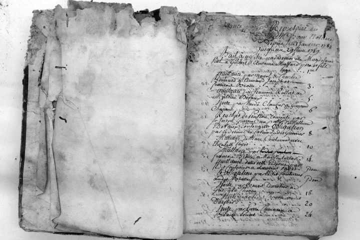 27 janvier 1788-29 juin 1789