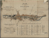 Plan de la ville de Rive-de-Gier.