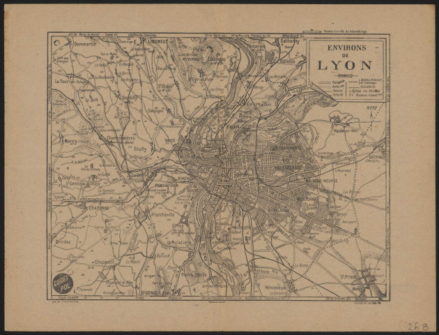 Environs de Lyon.