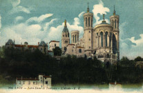 Lyon. Notre Dame de Fourvière, l'abside.