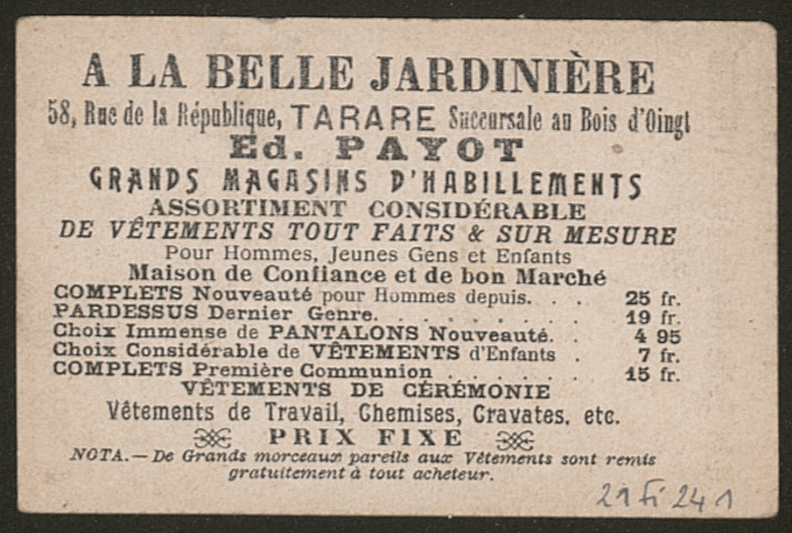 Piqueur appelant ses quatre compagnons. Où sont-ils ?