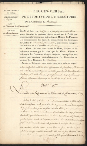 Brussieu, 15 février 1826.