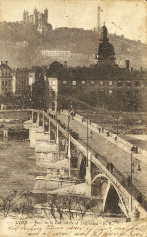 Lyon. Pont de la Guillotière.