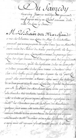 1749-26 janvier 1754.