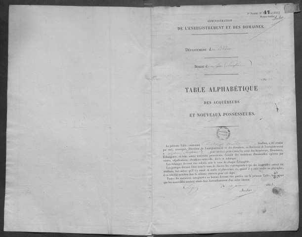 Mars 1856-août 1858 (volume 7).
