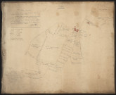 Plan géométral d'un domaine issu de la succession de Pierre Jullien (mars 1824).