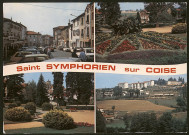 Saint-Symphorien-sur-Coise. Vue multiple en mosaïque.