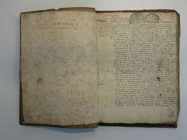 Inventaire des biens de Marc Antoine Perachon, seigneur de Senozan.