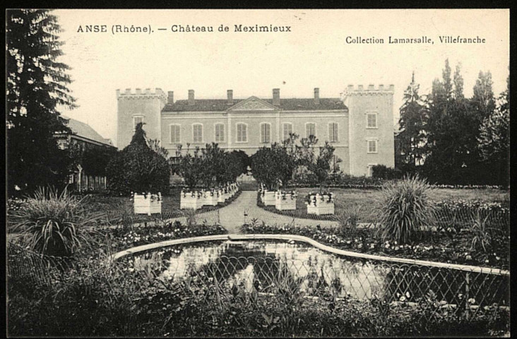 Anse. Château de Meximieux.