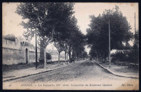 Perspective du boulevard Limbert.