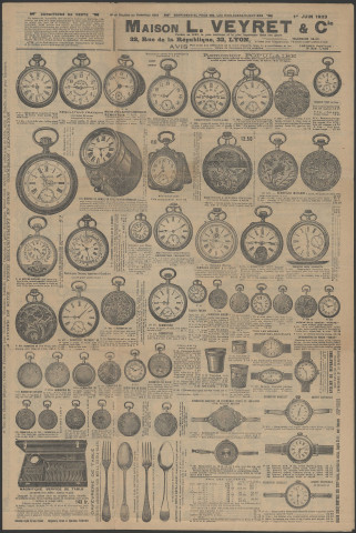 Horlogerie-bijouterie Veyret - Lyon.