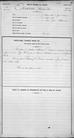 ORIANNE, Charles, Elie.