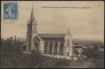 Saint-Bonnet-de-Mure. L'église.