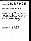 DEGRANGE Raymond