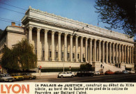 Lyon. Le palais de Justice.