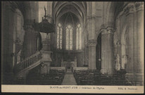 Saint-Cyr-au-Mont-d'Or. Intérieur de l'église.