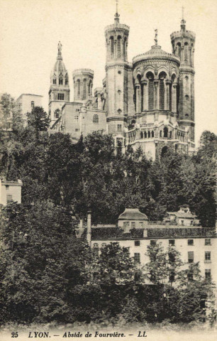 Lyon. Abside de Fourvière.