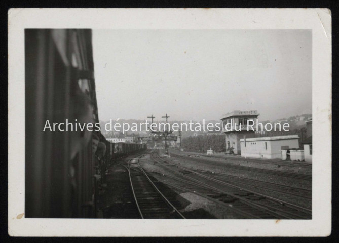 Viaduc de Perrache, appelé aussi Viaduc de la Méditerranée.