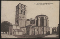 Belleville-sur-Saône. Abside de l'église (XIe siècle).