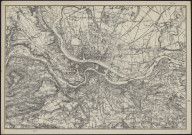 Plan de Lyon et ses environs.